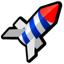 Rocket icon free download as PNG and ICO formats, VeryIcon.com